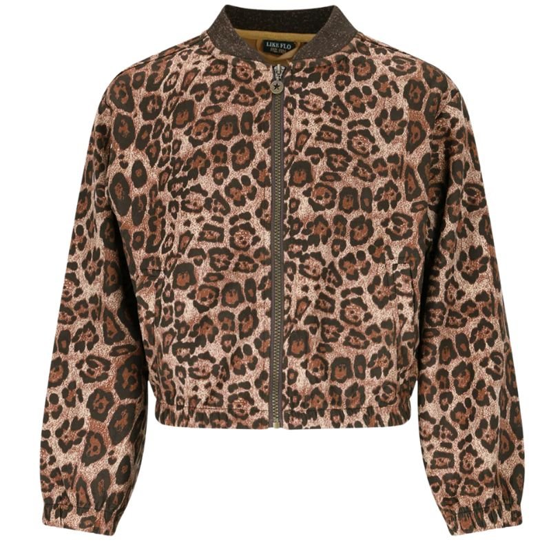 Animal geprint vest Diala - Capuchon Fashion
