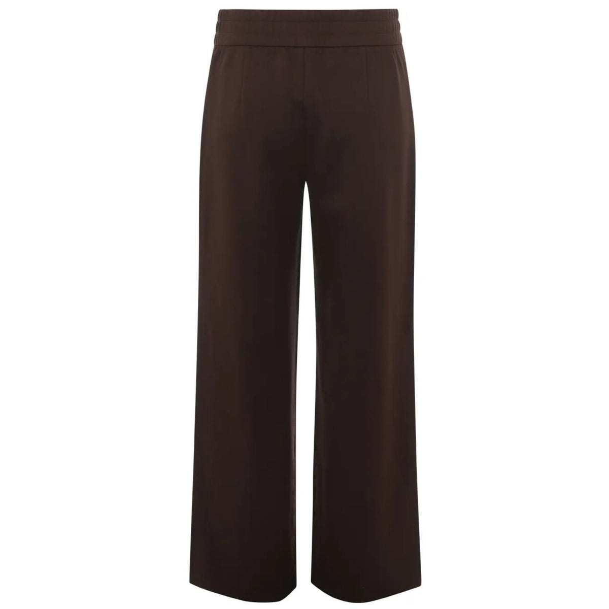 Donkerbruine straight fit broek Reno Jog