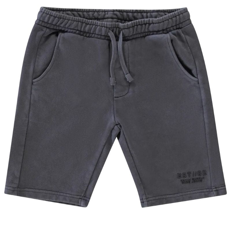 Antracietgrijze short Rydar - Capuchon Fashion