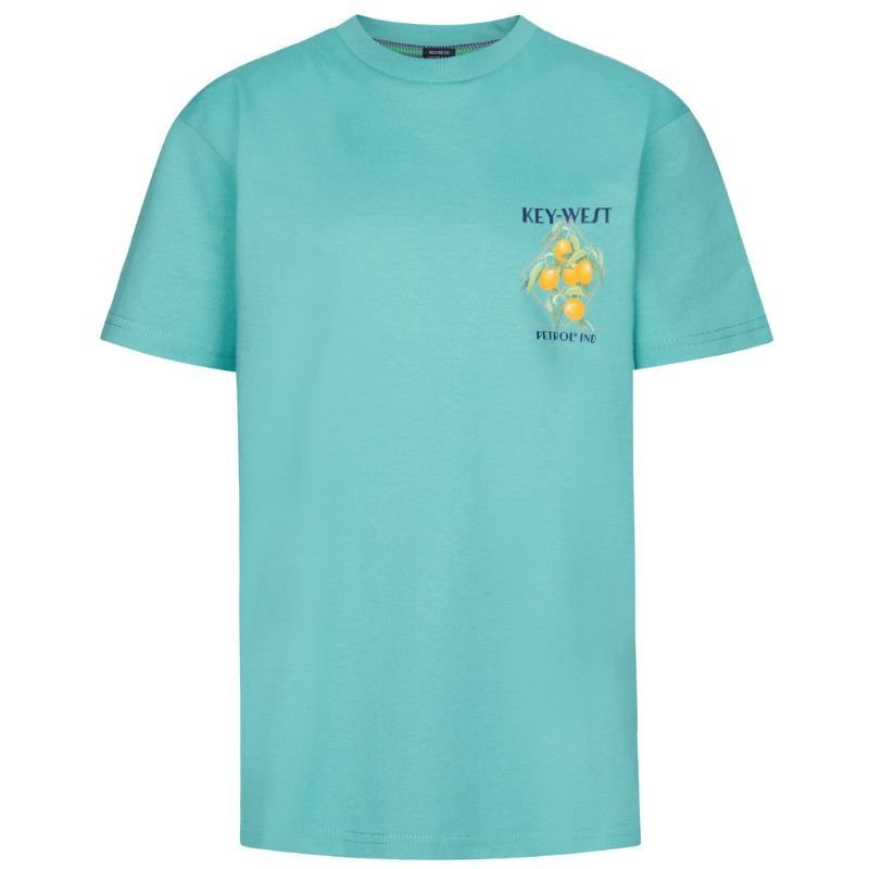 Aqua groen t-shirt TSR649 - Capuchon Fashion