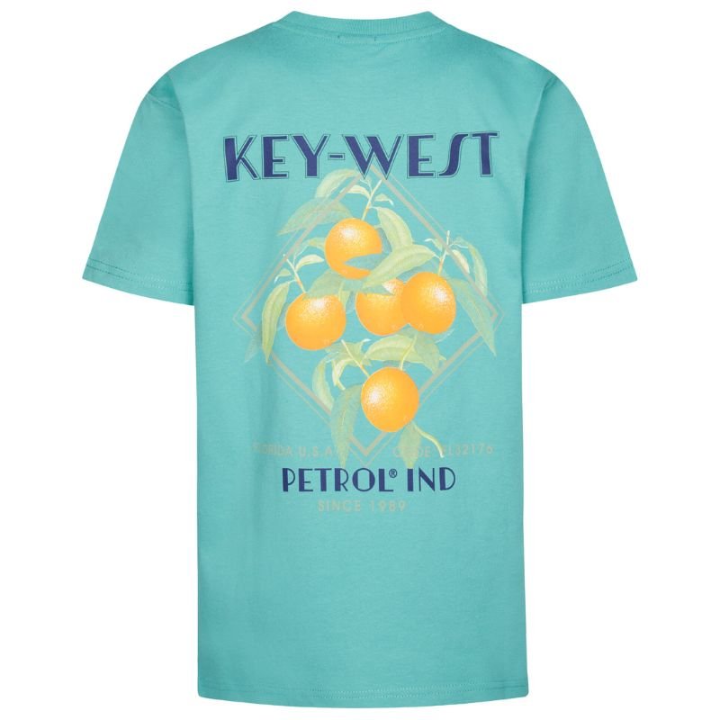 Aqua groen t-shirt TSR649 - Capuchon Fashion