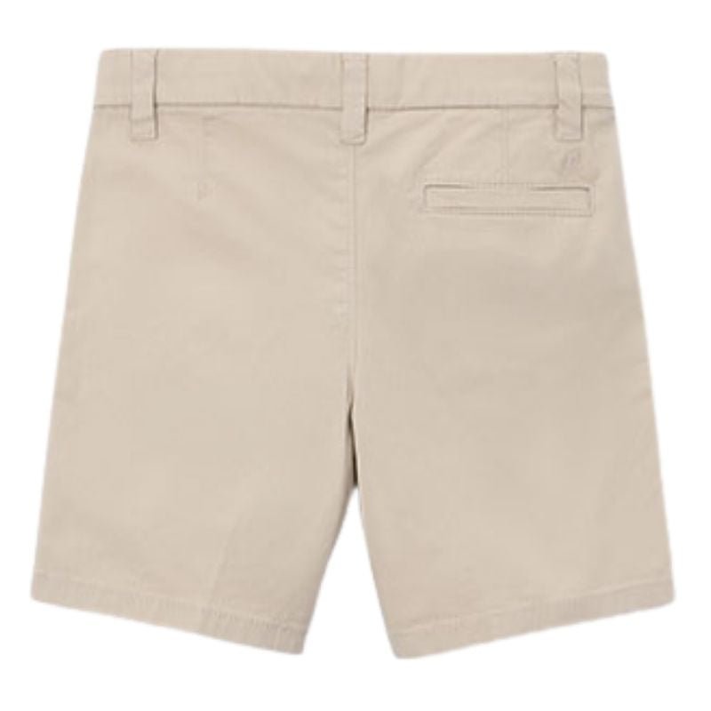 Beige basic twill chino short 202 - Capuchon Fashion
