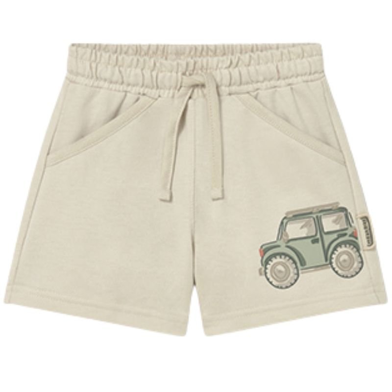 Beige bermuda korte broek 1222 - Capuchon Fashion