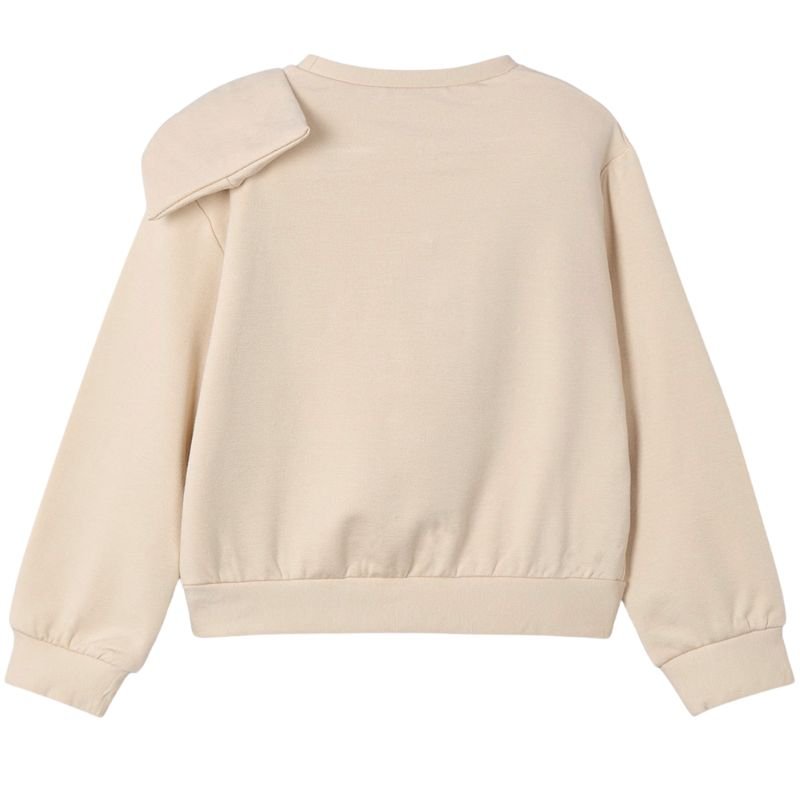 Beige gauze pullover - Capuchon Fashion