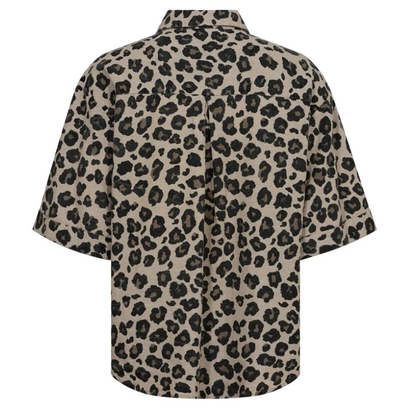 Beige geprint shirt Lavisco - Capuchon Fashion