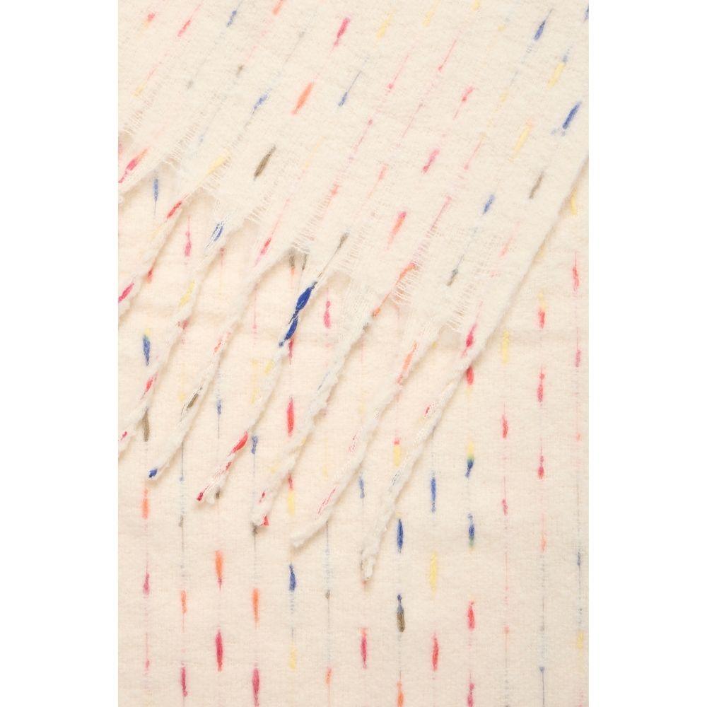 Beige geprinte sjaal Laere - Capuchon Fashion