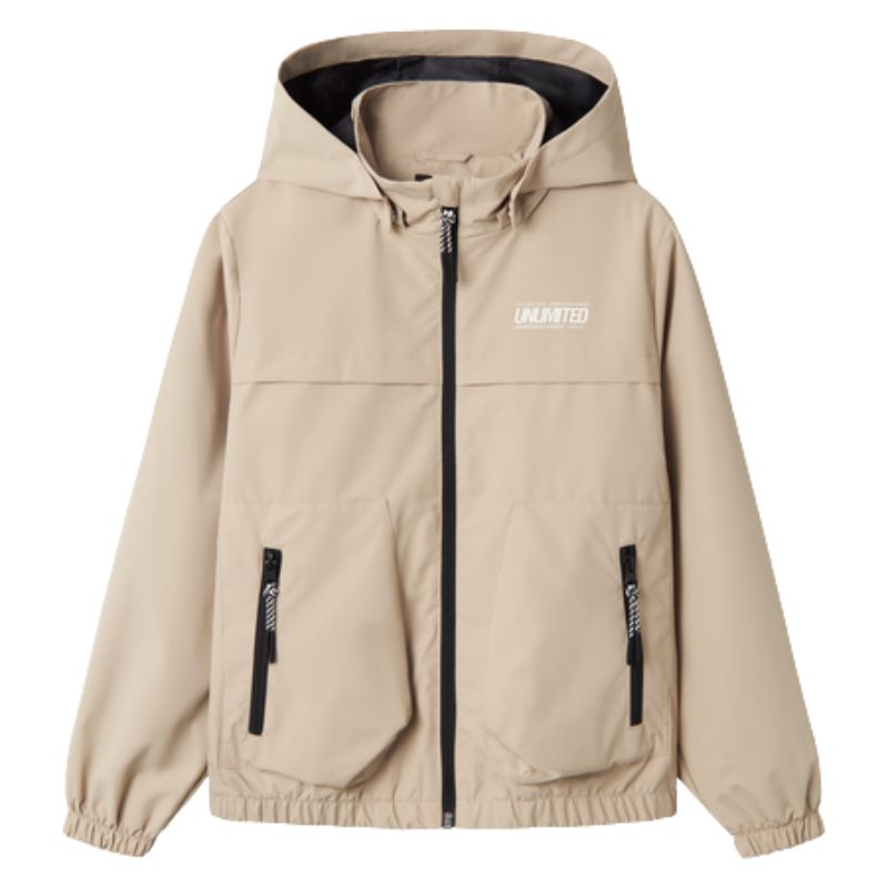 Beige jacket Macon - Capuchon Fashion