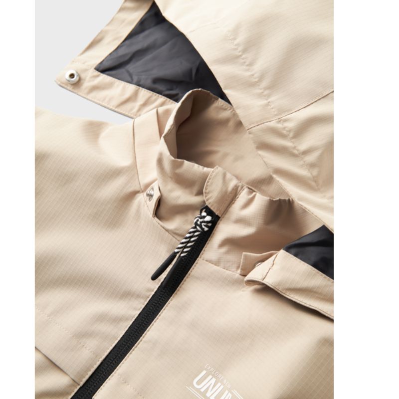 Beige jacket Macon - Capuchon Fashion