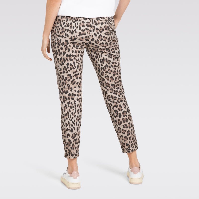 Beige leo chino Turn Up - Capuchon Fashion