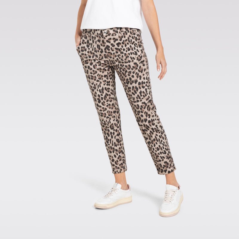 Beige leo chino Turn Up - Capuchon Fashion