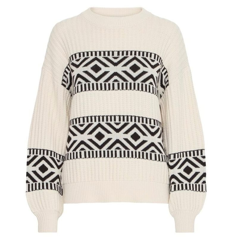 Beige pullover Barisa - Capuchon Fashion