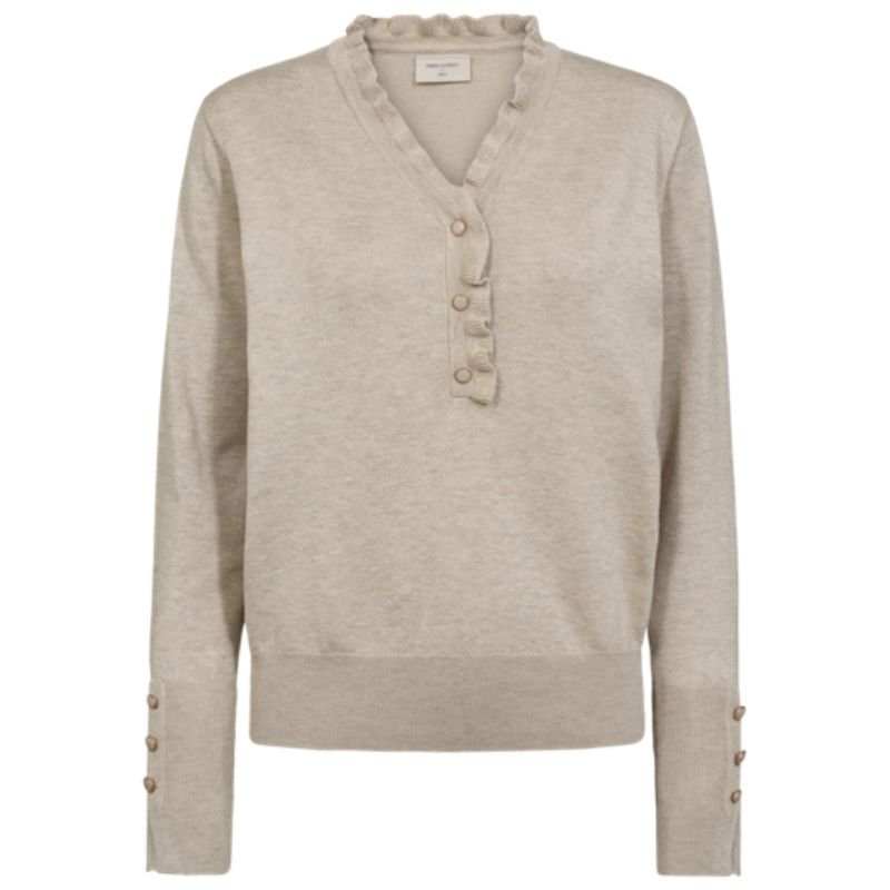 Beige pullover Katie - Capuchon Fashion