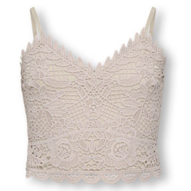 Beige strap top Honey - Capuchon Fashion