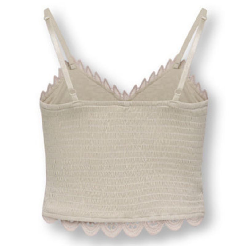 Beige strap top Honey - Capuchon Fashion