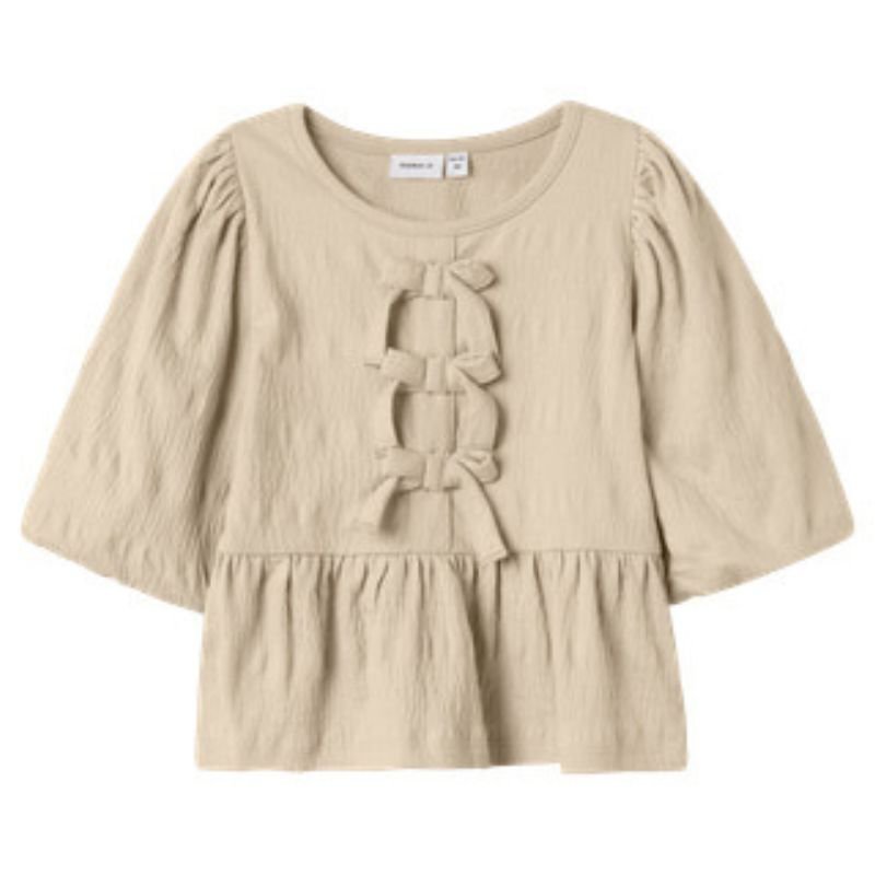 Beige top Esia - Capuchon Fashion