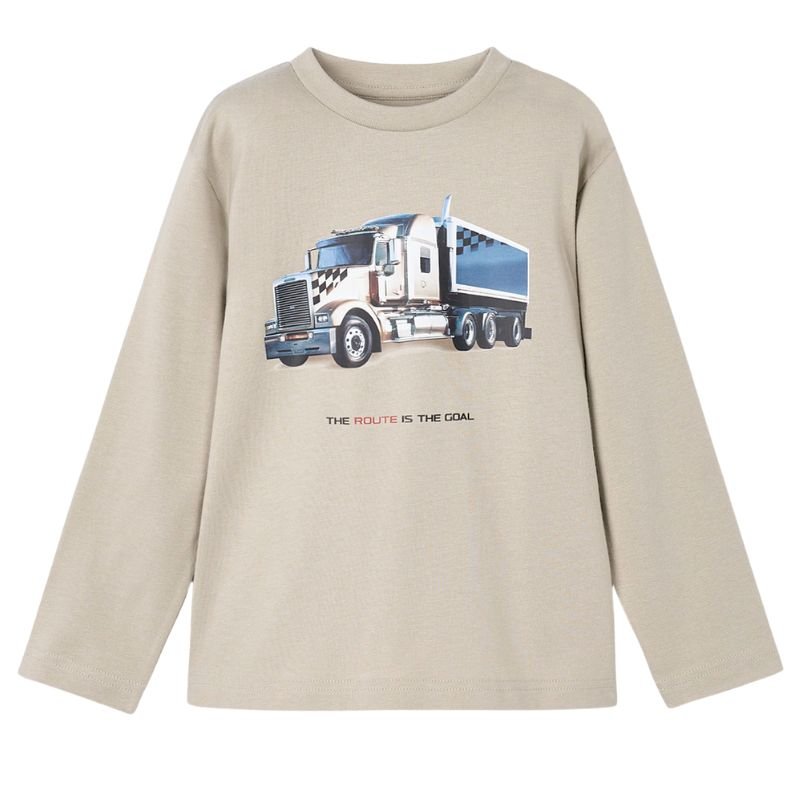Beige truck shirt - Capuchon Fashion