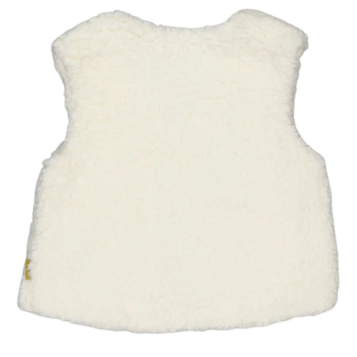 Offwhite teddy gebreid giletje Alison