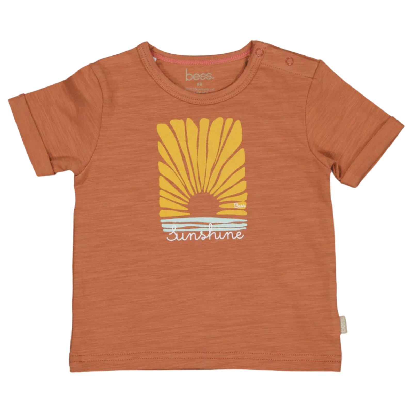 Amber bruin t-shirt Sunshine 261075