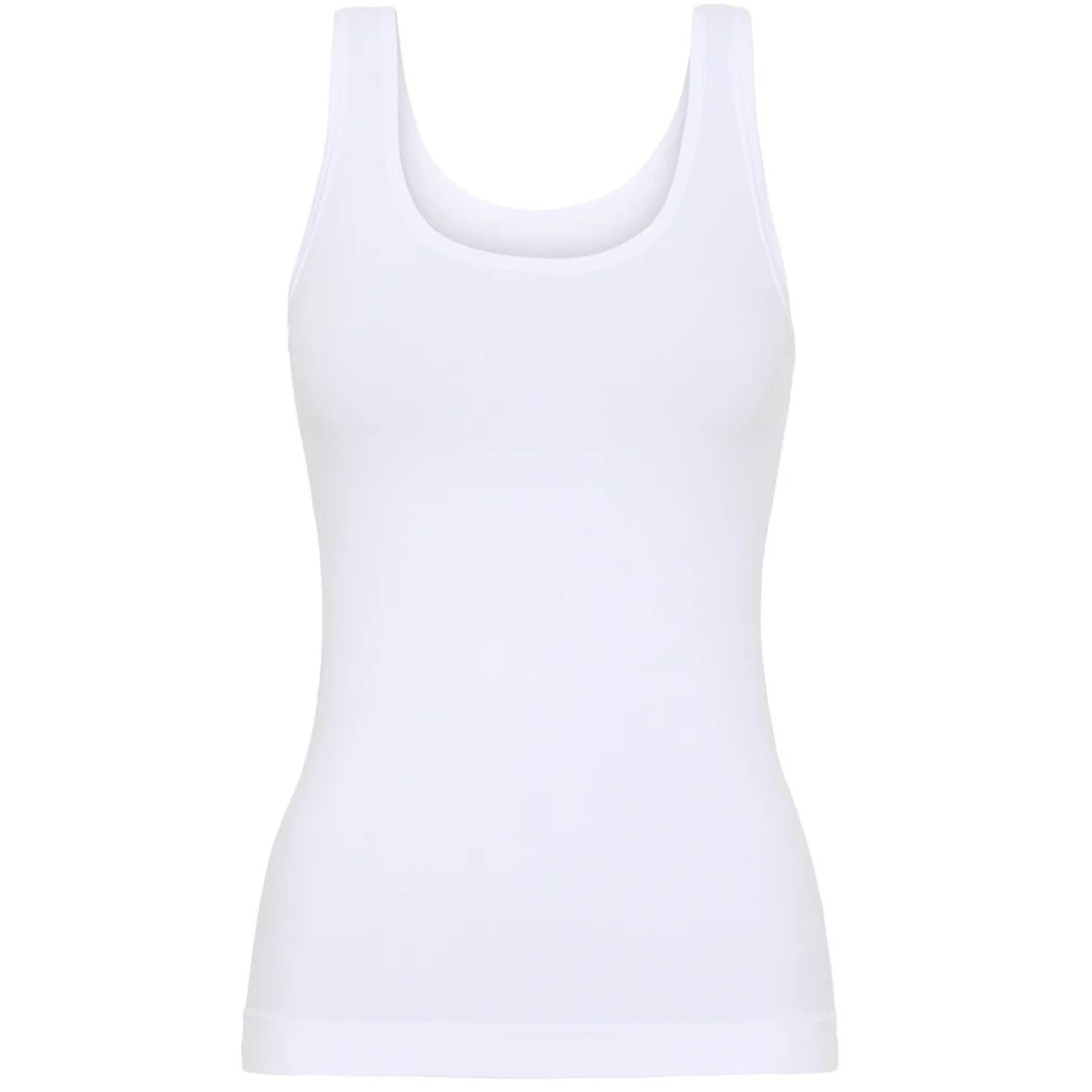 Bianco microfiber tanktop Ellen - Capuchon Fashion