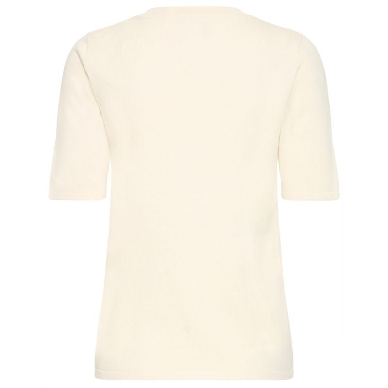 Birch knitted o - neck ss top Luls - Capuchon Fashion