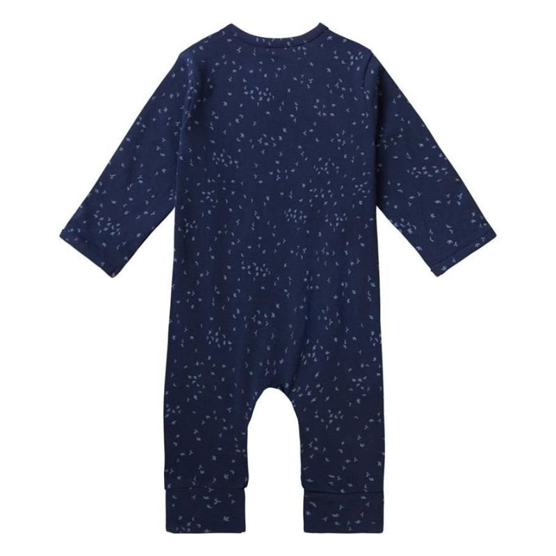 Black Iris allover playsuit Nuuk - Capuchon Fashion