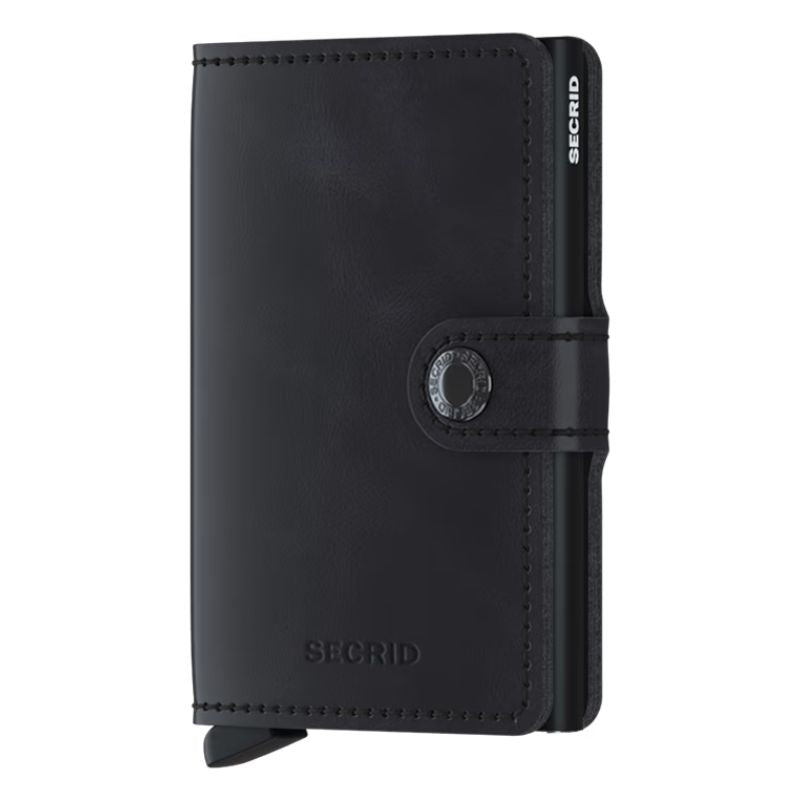 Black miniwallet Vintage - Capuchon Fashion