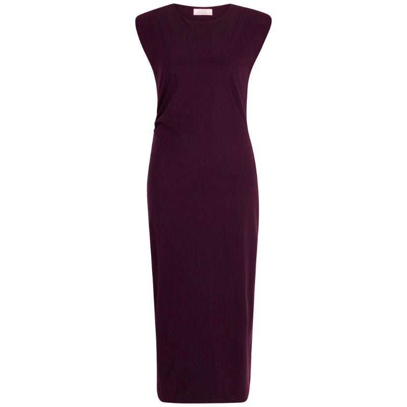 Blackberry jurk met ronde hals Jewel - Capuchon Fashion