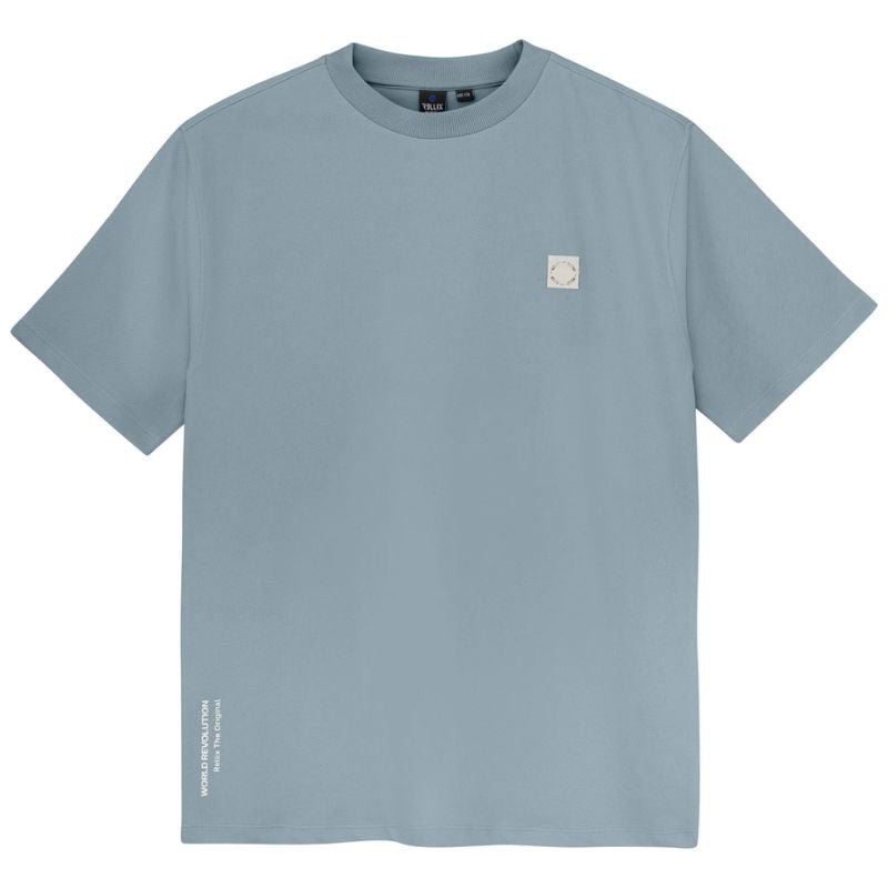 Blauw oversized t-shirt RLX Twill - Capuchon Fashion
