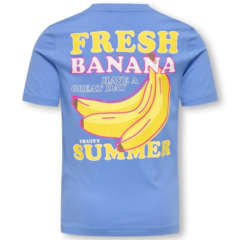Blauw regular fit t-shirt Bolette - Capuchon Fashion