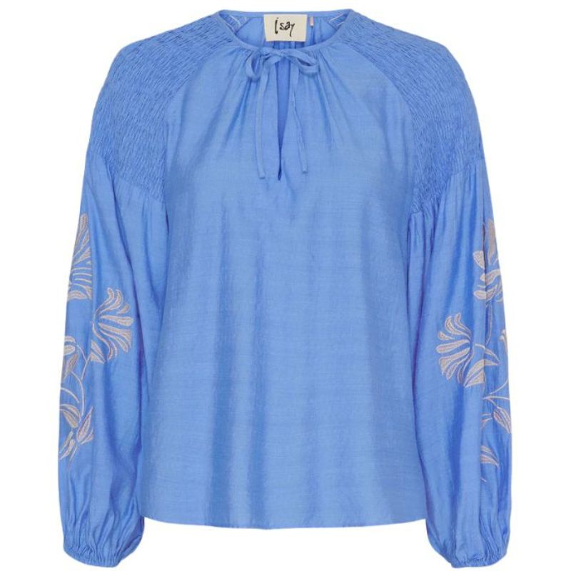 Blauwe blouse Elly - Capuchon Fashion