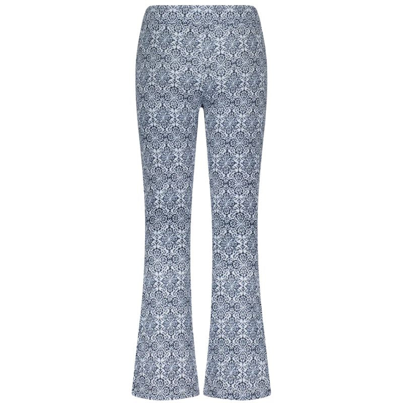 Blauwe flair broek Floor - Capuchon Fashion
