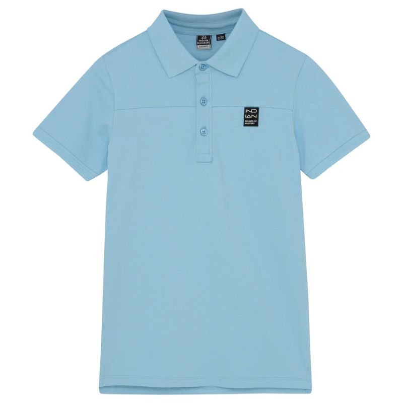 Blauwe polo Pique - Capuchon Fashion
