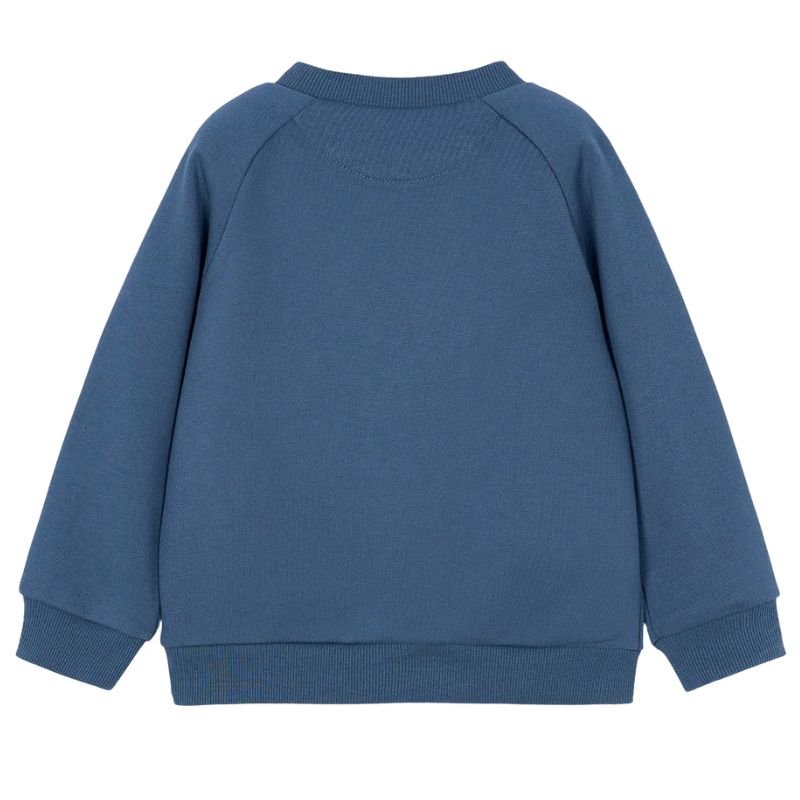 Blauwe pullover - Capuchon Fashion