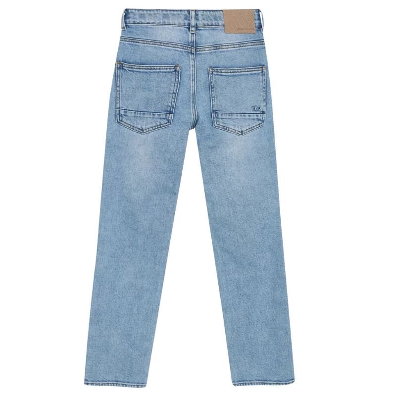 Blauwe Straight jeans - Capuchon Fashion
