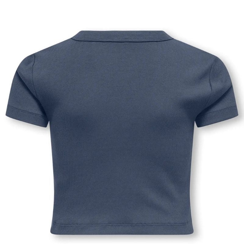 Blauwe top Bina - Capuchon Fashion