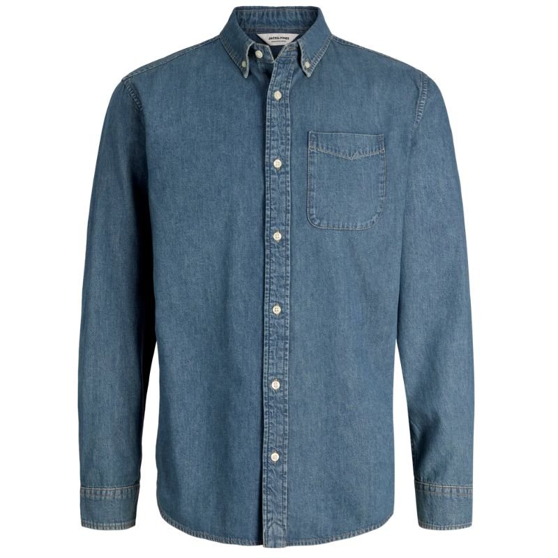 Blue Denim overshirt Brook Oxford - Capuchon Fashion
