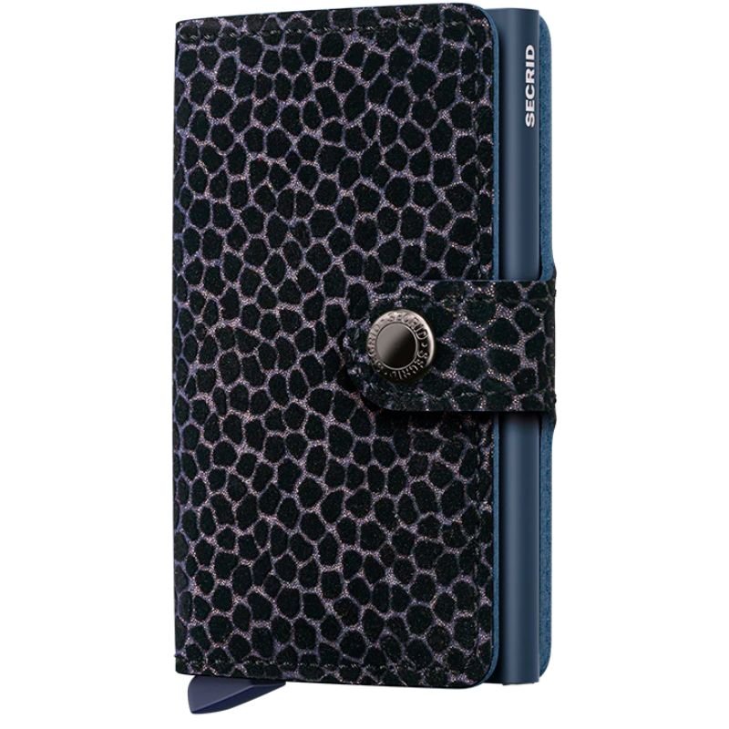 Blue miniwallet Giraffina - Capuchon Fashion