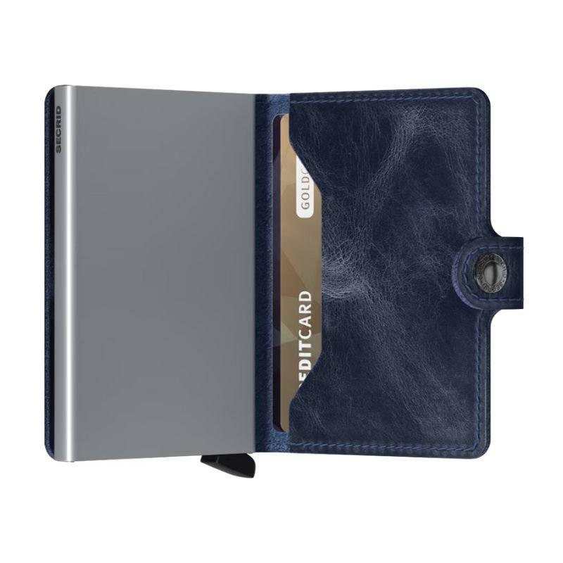 Blue miniwallet Vintage - Capuchon Fashion