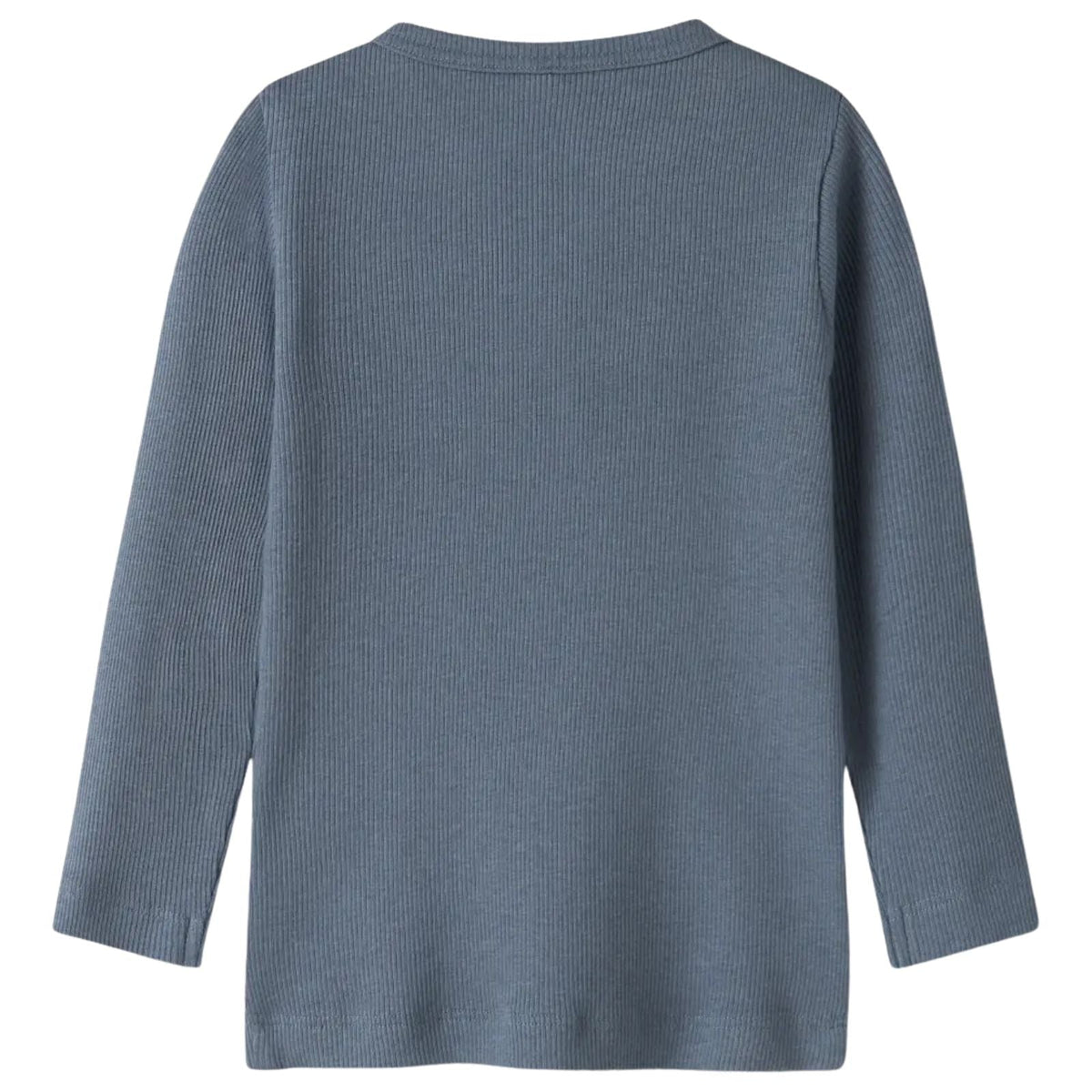 Blue Mirage longsleeve rib top Kab - Capuchon Fashion