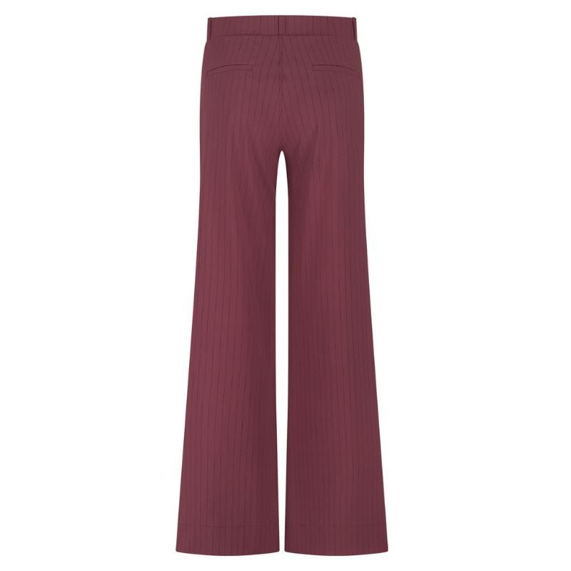 Bordeaux travel broek Luz stripe - Capuchon Fashion