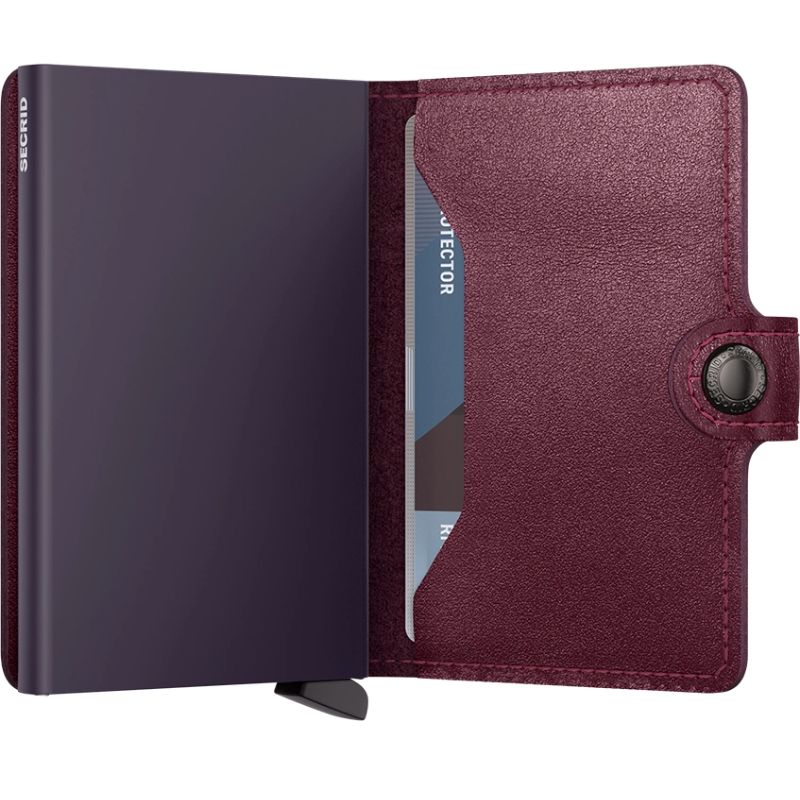 Bordeauxrode miniwallet Original Cranberry