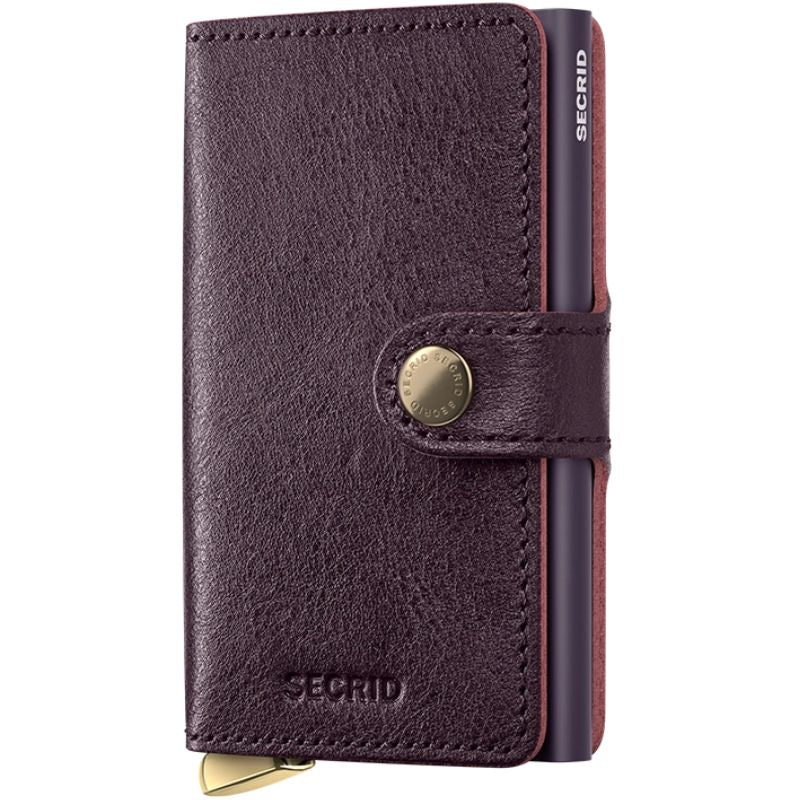 Bordeauxrode premium miniwallet Basco Bordeaux - Capuchon Fashion