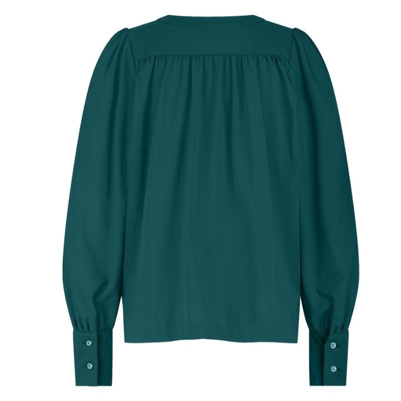 Bottle Green travel top Emmarie - Capuchon Fashion