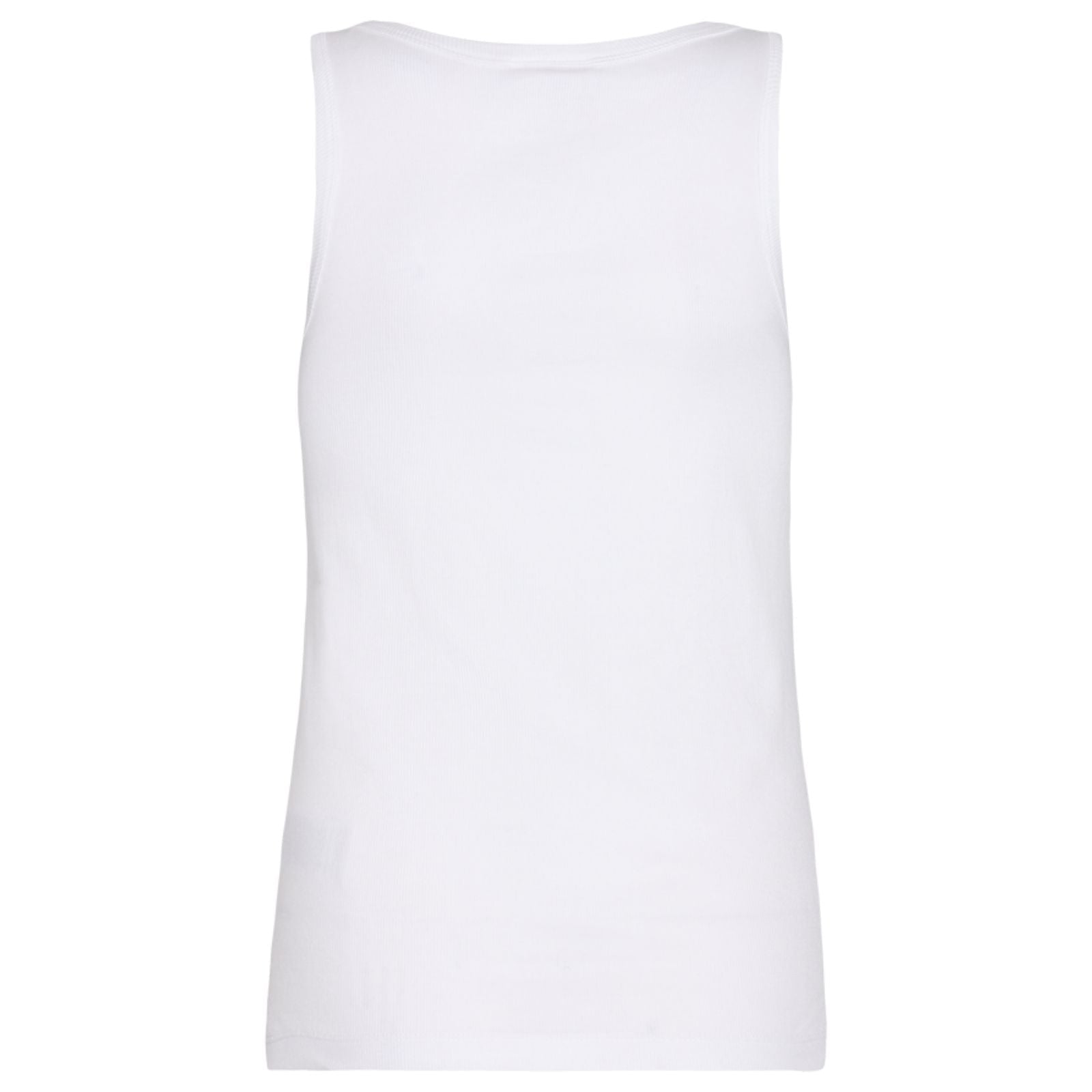 Brilliant white knitted tanktop Hi - Capuchon Fashion
