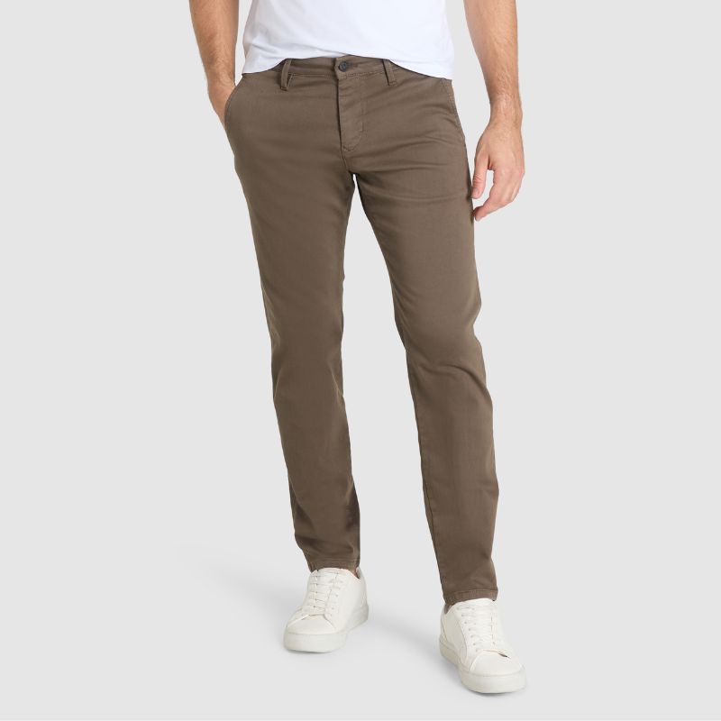 Chocolate Brown chino broek Driver