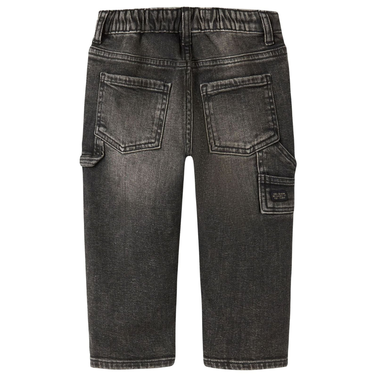Brown Denim baggy cargo jeans Ben - Capuchon Fashion