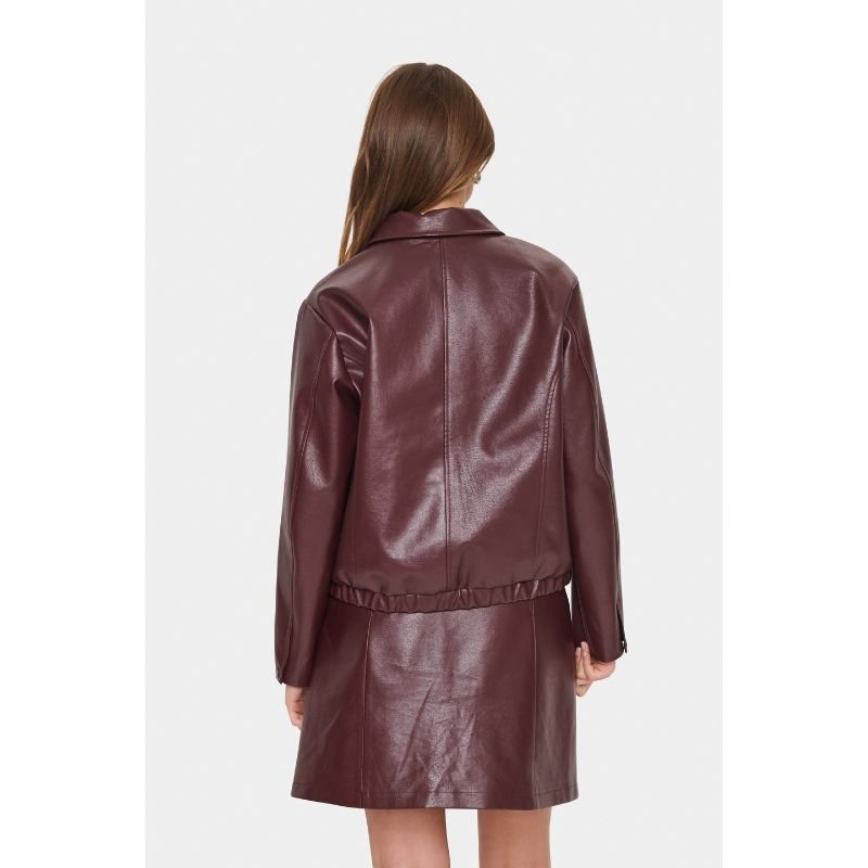 Bruine jacket Lavinia - Capuchon Fashion