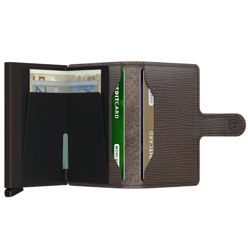 Bruine miniwallet Rango - Capuchon Fashion