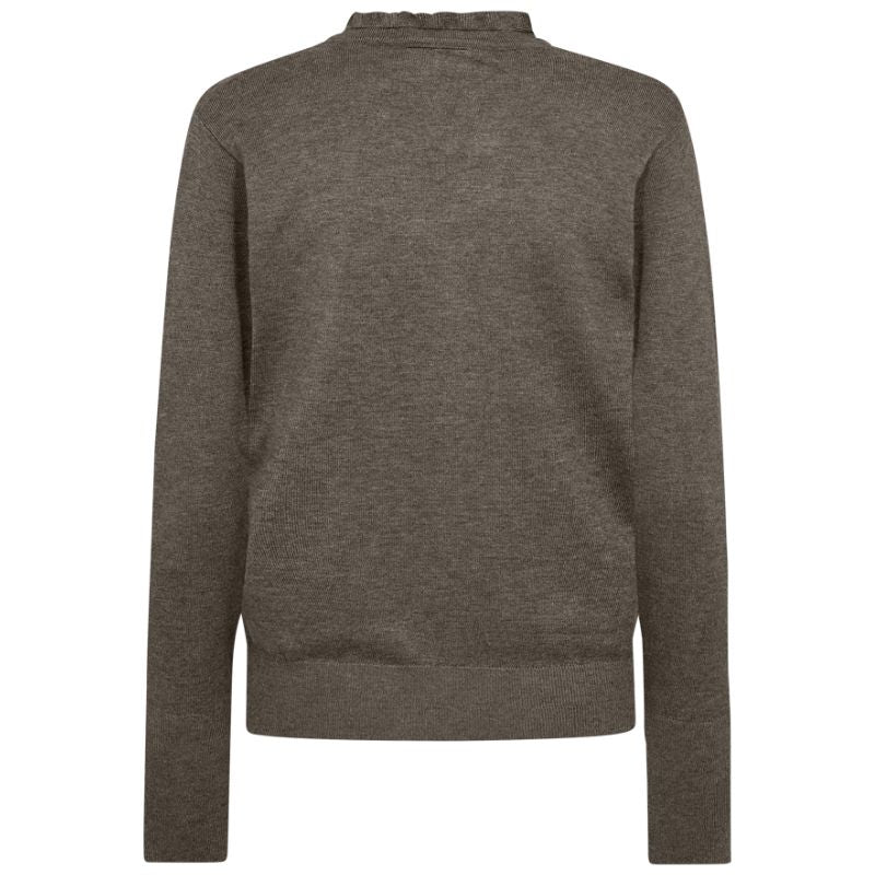 Bruine pullover Katie - Capuchon Fashion