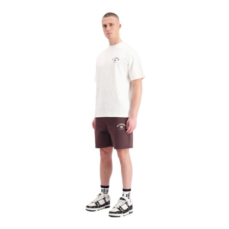 Bruine sweatshort Bad Habits - Capuchon Fashion
